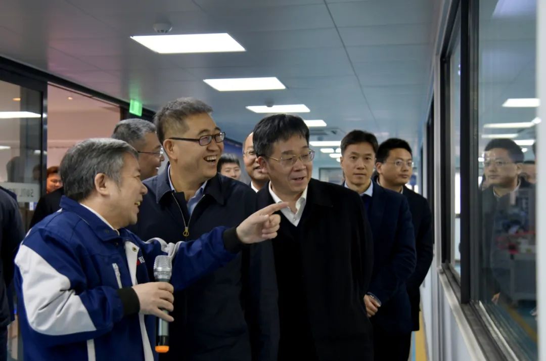 浙江省副省長張雁云一行蒞臨瑞立調研指導